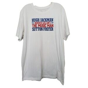 Creative Goods 100% Cotton Broadway's The Music Man T-Shirt Sutton Hugh Size XL